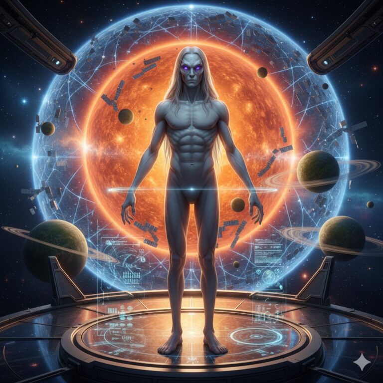 Technical diagram of Hyadean alien from the Taurus constellation.