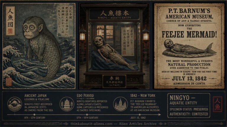 The Mysterious Mermaids of Japan: Ningyo Folklore, Immortality Flesh, Edo Mummies & the FeeJee Mermaid Connection
